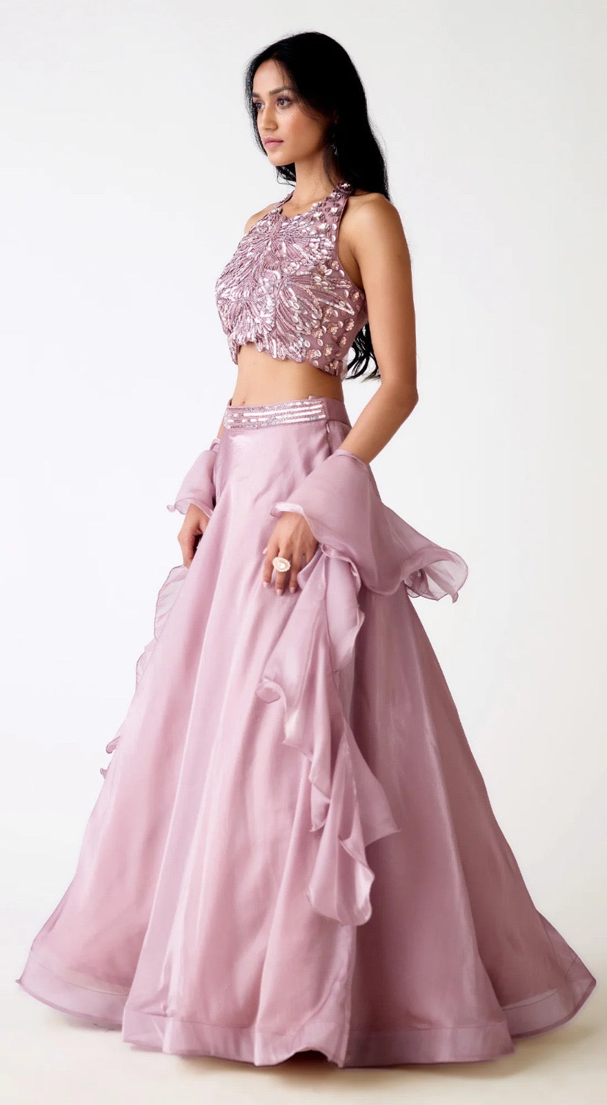 Lilac Lehenga