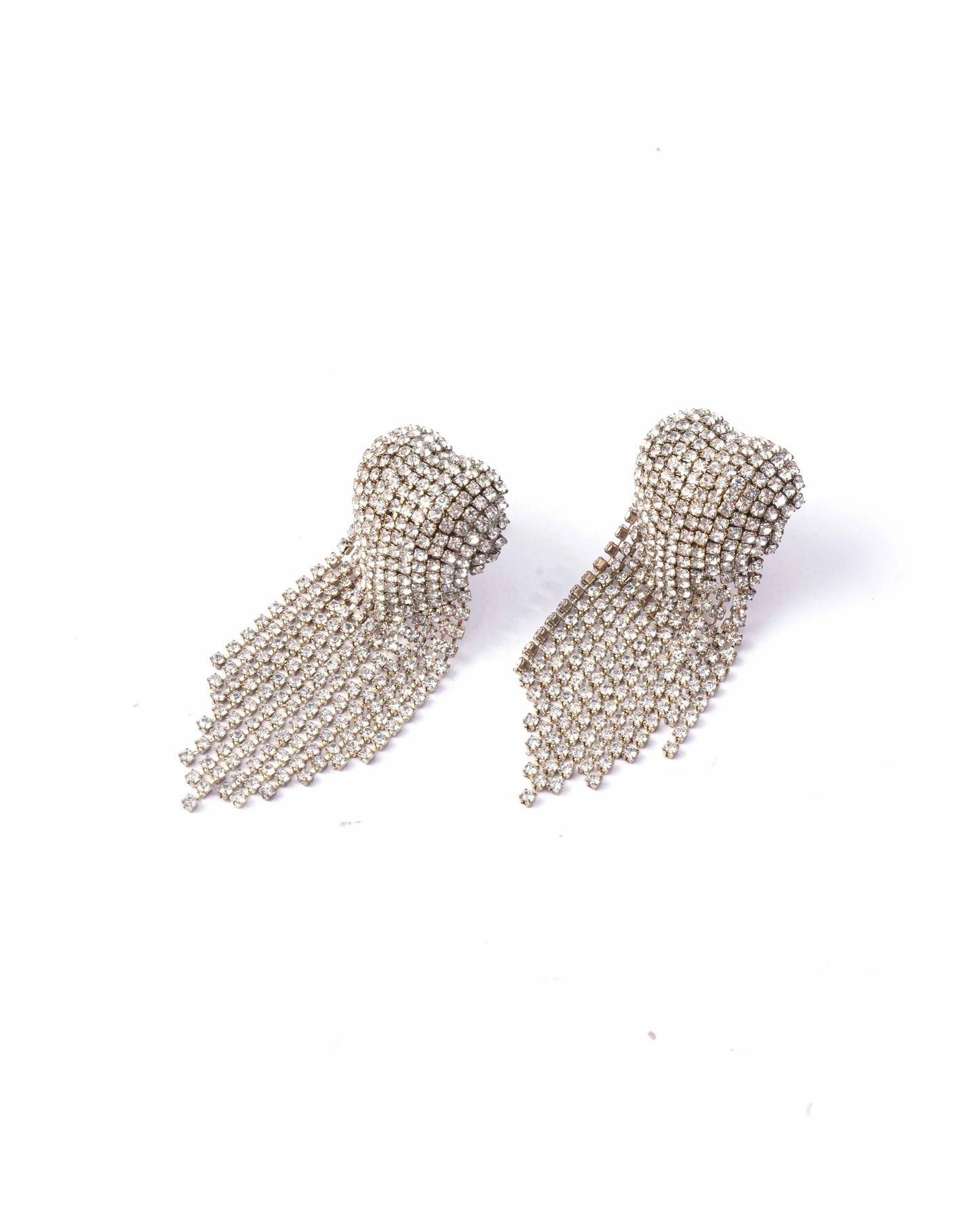 Nano Eleanor Danglers In Grey Diamond