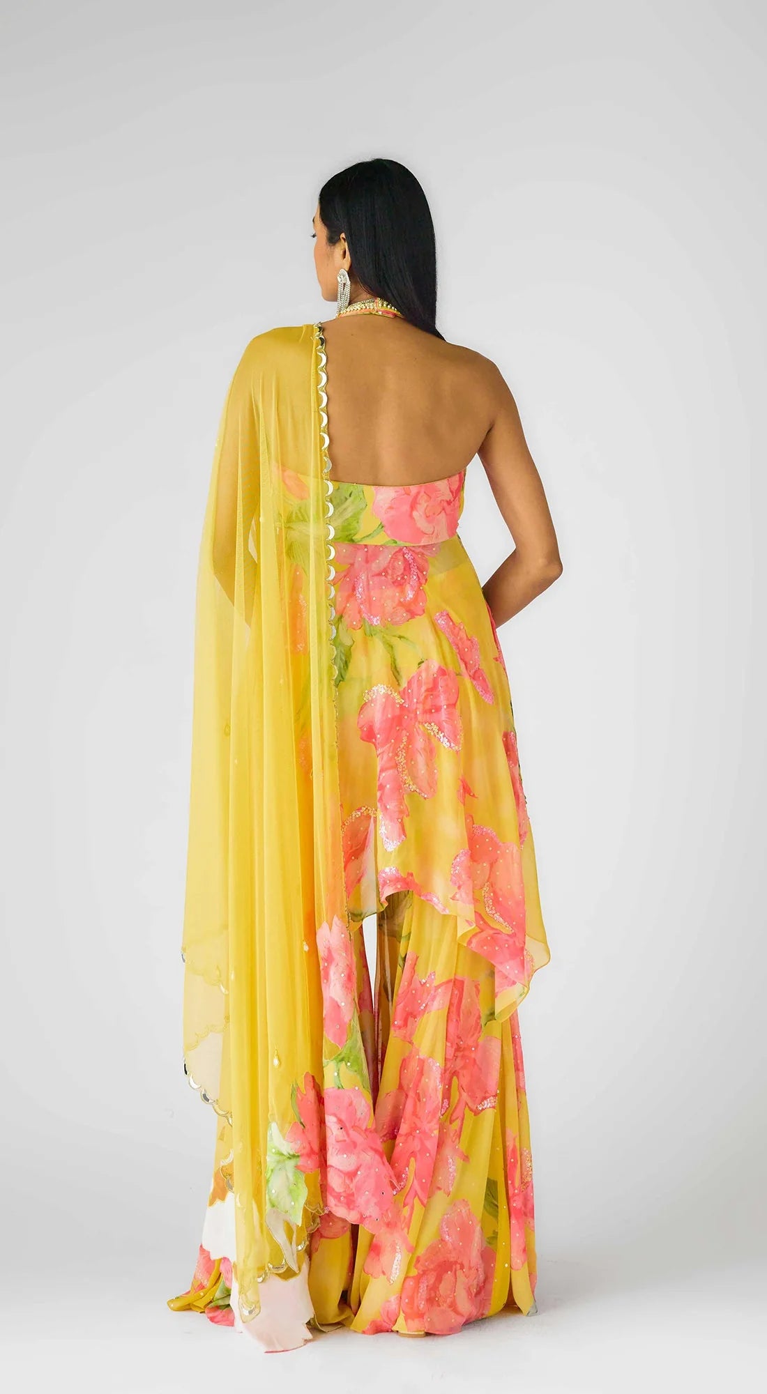The Wild Marigold Sharara Set