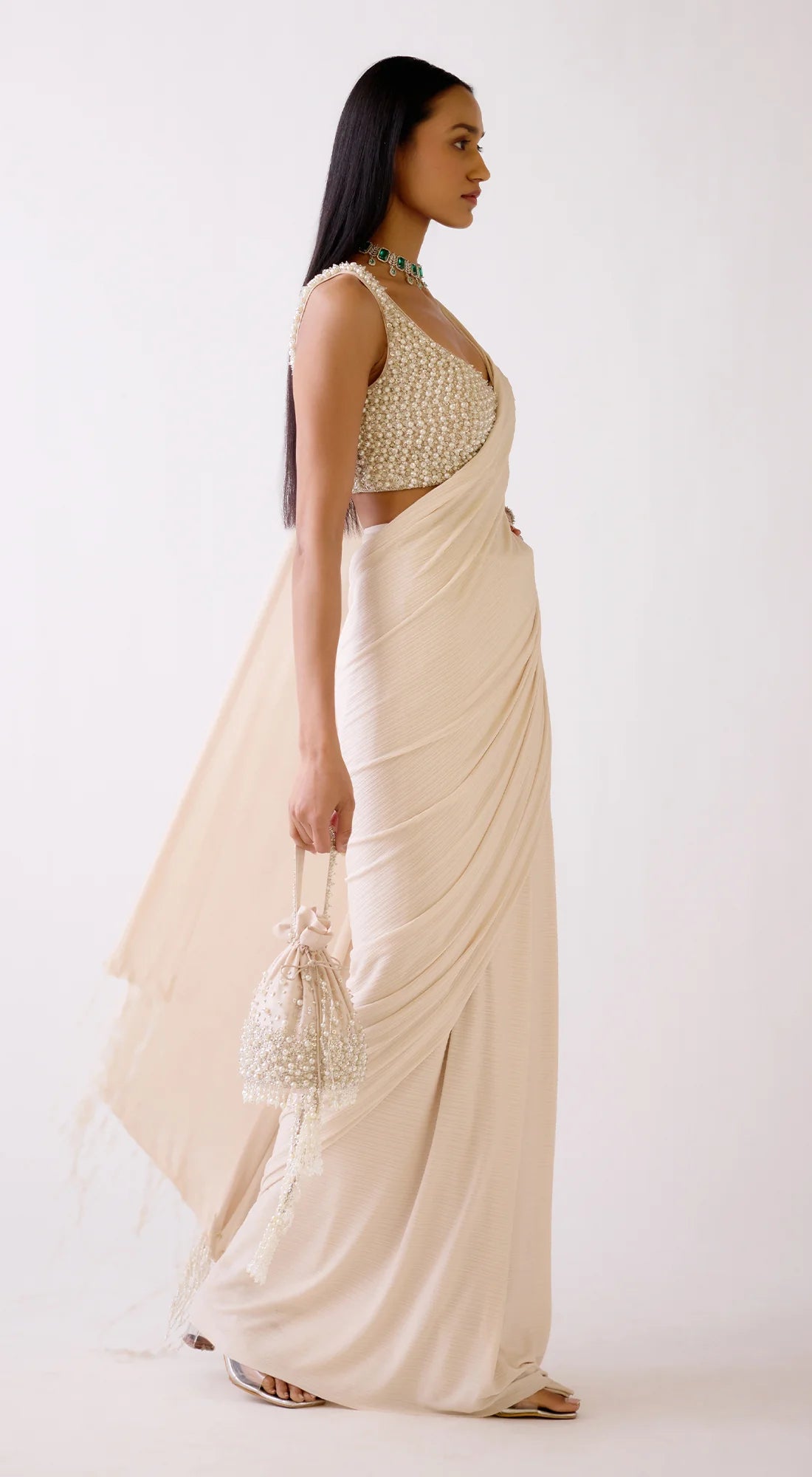 The Sundower Glam Saree
