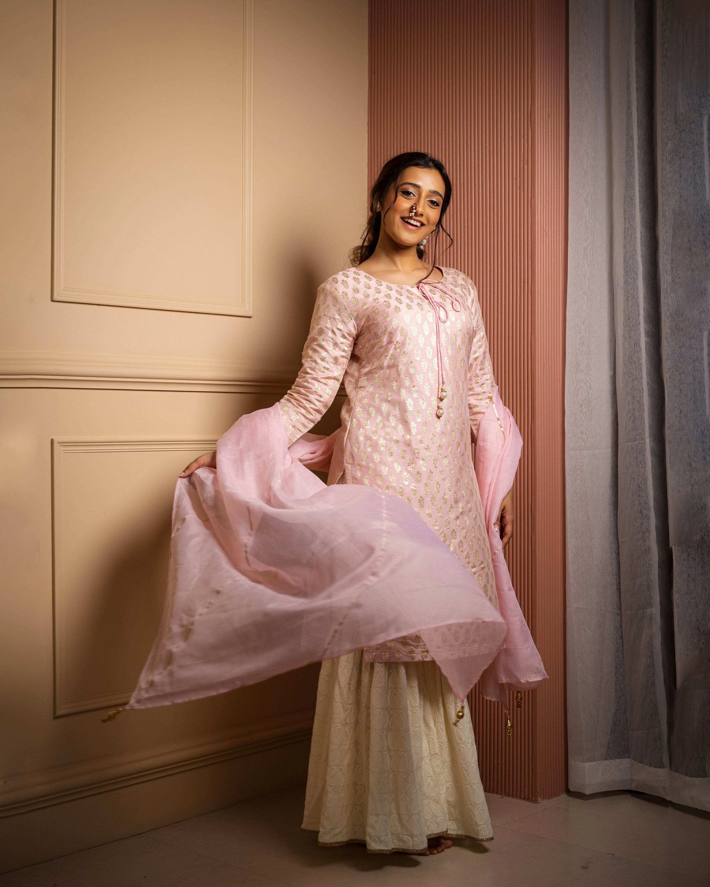 Kumudini Kurta, Sharara & Dupatta