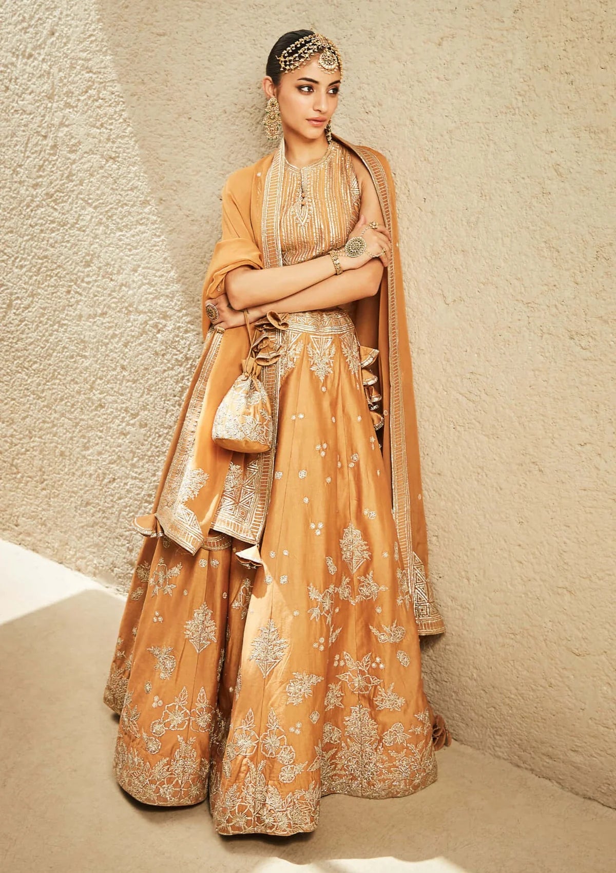 Mustard Millennial Lehenga Set