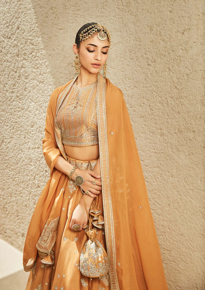 Mustard Millennial Lehenga Set