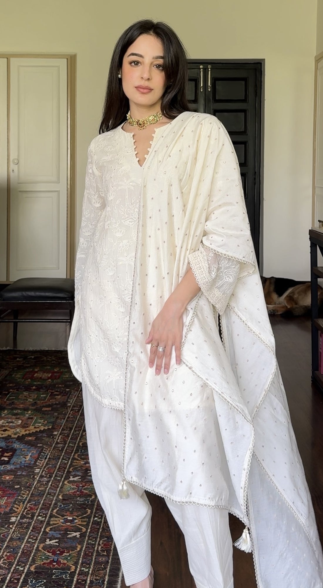 The Jasmine Bloom Kurta Set