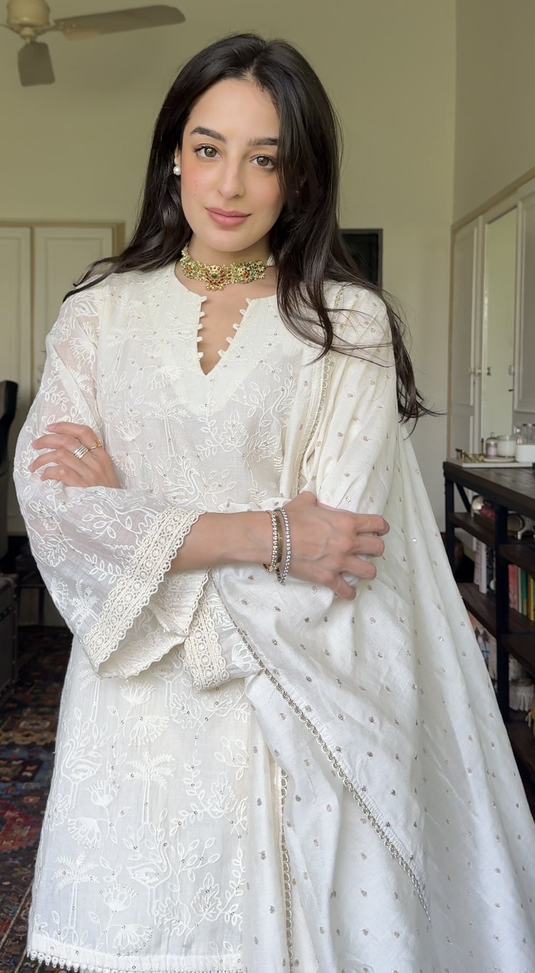The Jasmine Bloom Kurta Set