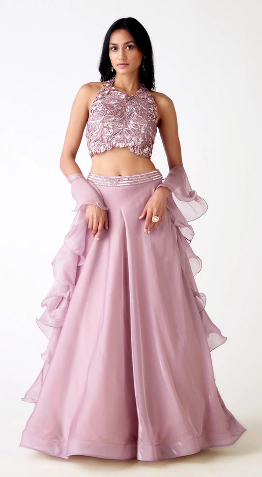Lilac Lehenga
