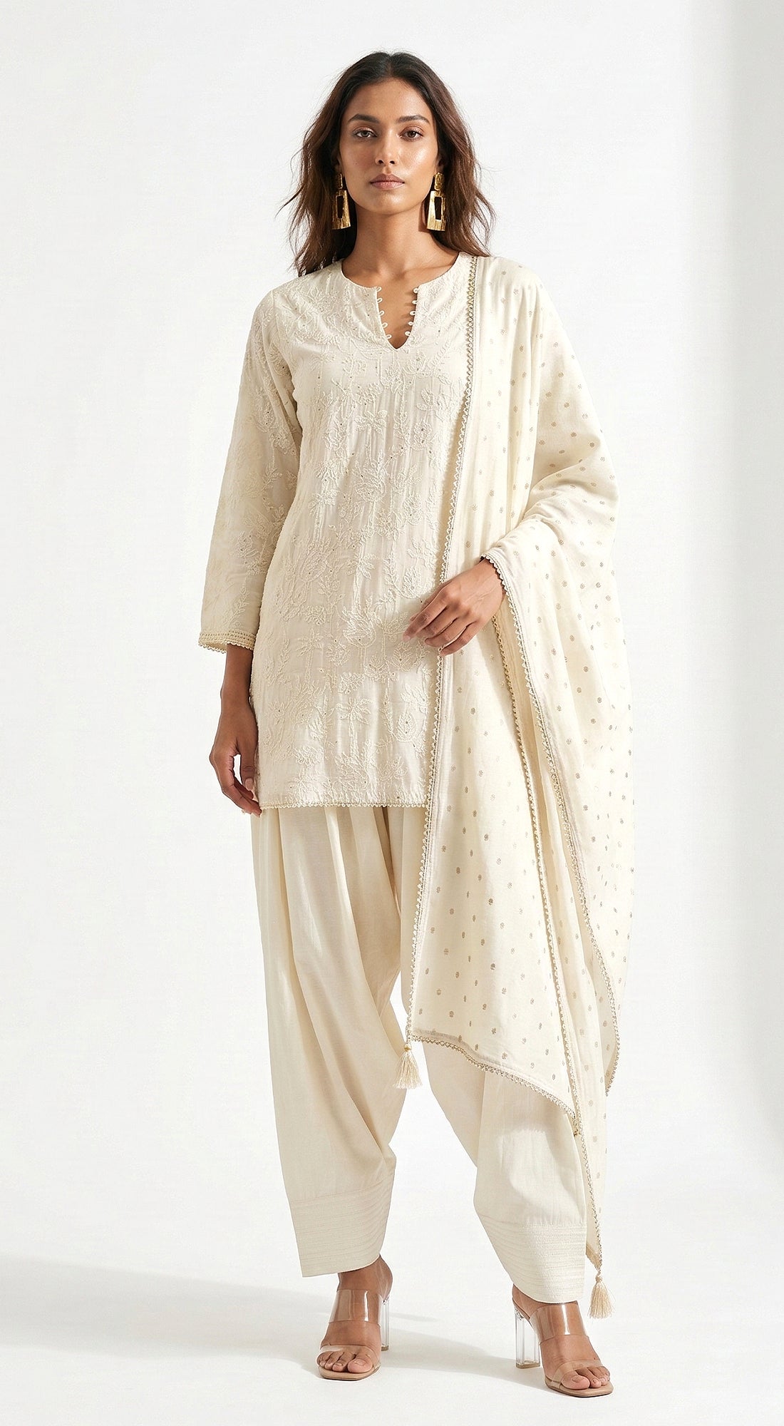 The Jasmine Bloom Kurta Set