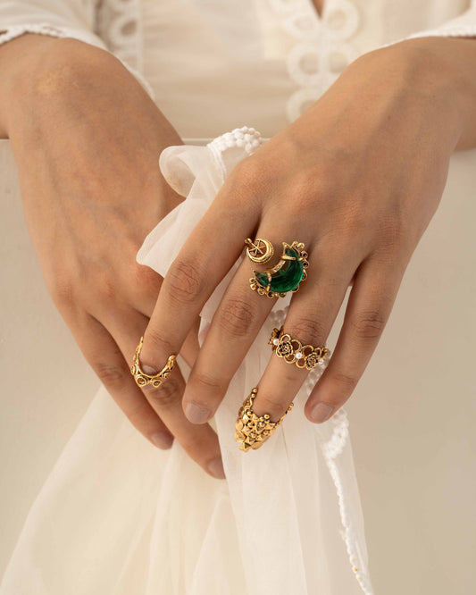 Chand Saaj Ring Stack (Set of 4)
