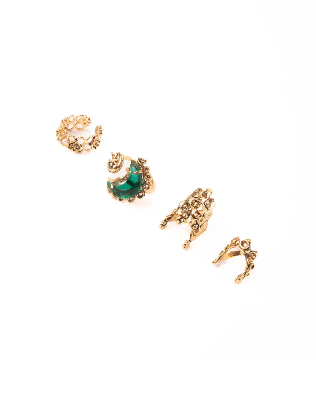Chand Saaj Ring Stack (Set of 4)