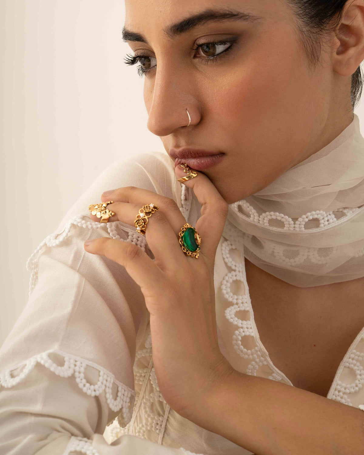 Chand Saaj Ring Stack (Set of 4)