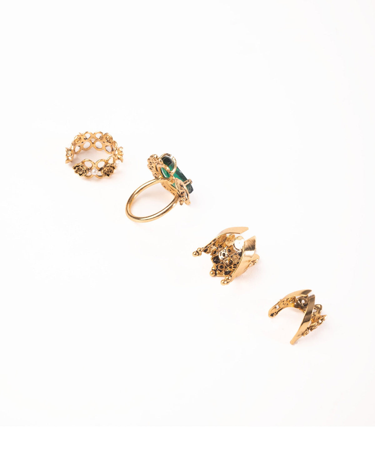 Chand Saaj Ring Stack (Set of 4)