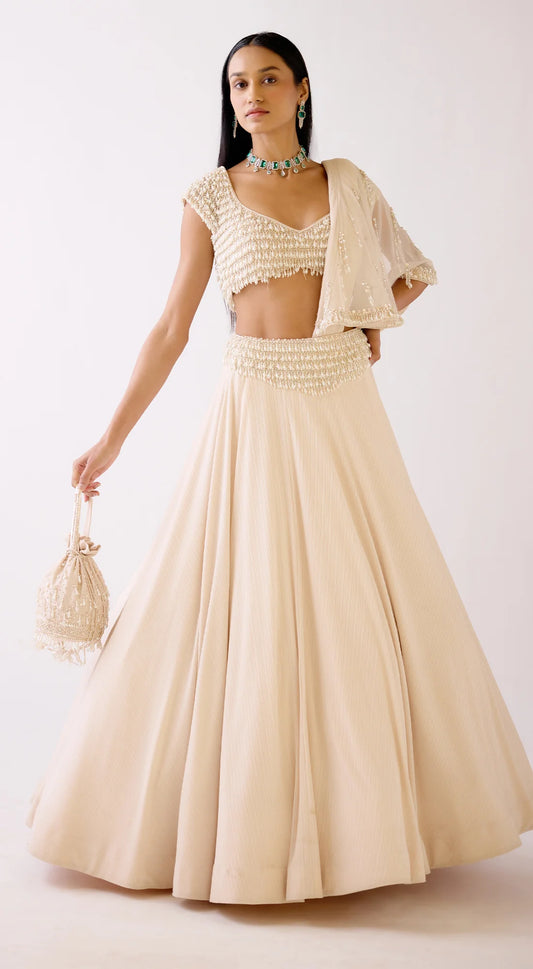 THE STARDUST PEARL LEHENGA