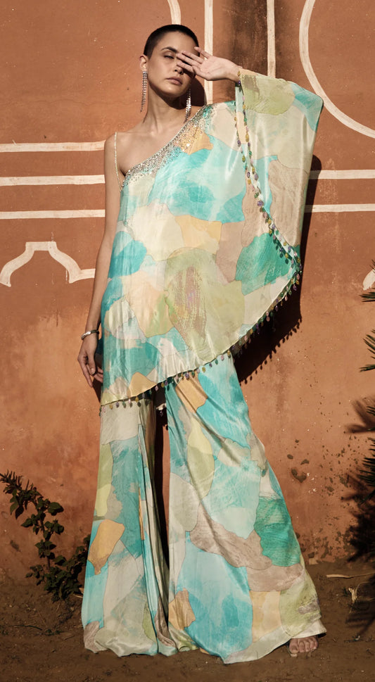 The Aqua Resort Sharara Set