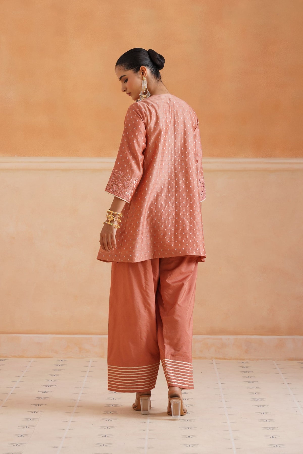Laboni Chanderi Embroidered Suit Set
