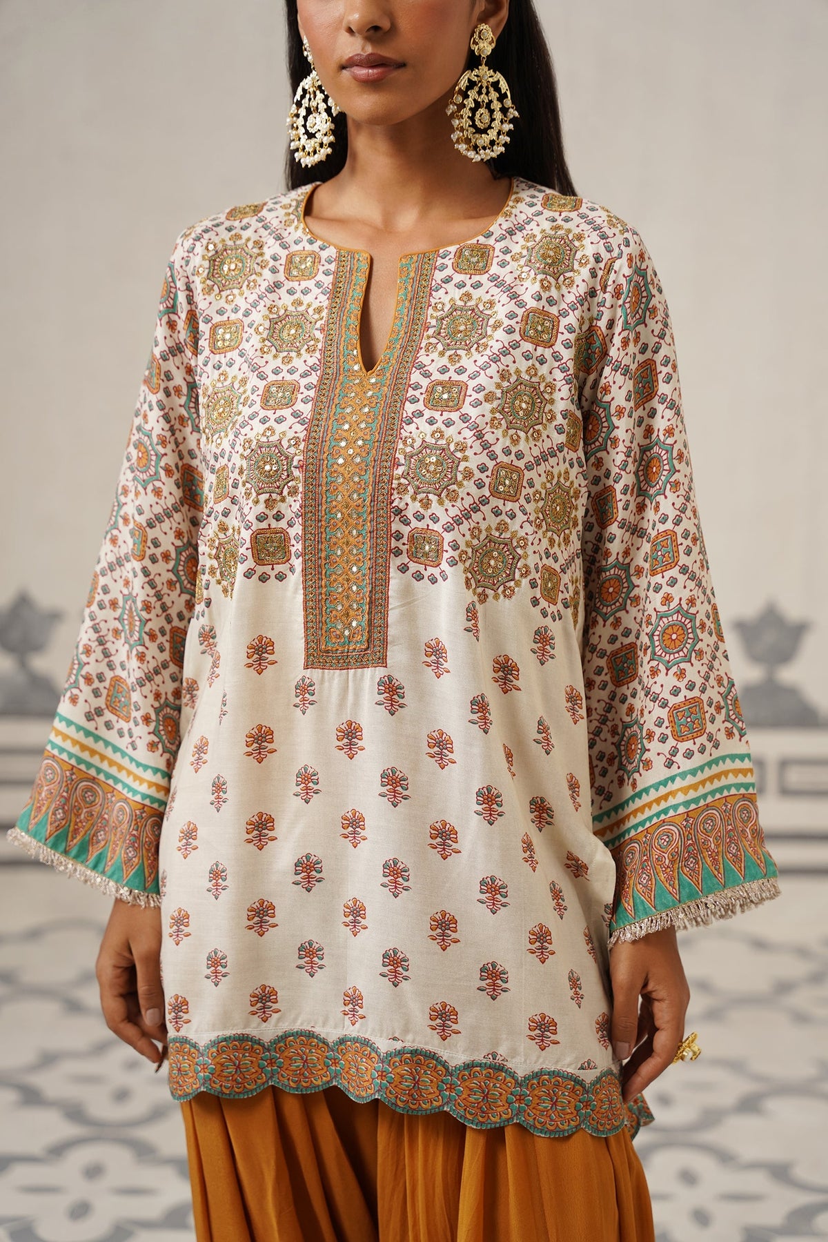 Maham Muslin Hand Embroidered Suit Set
