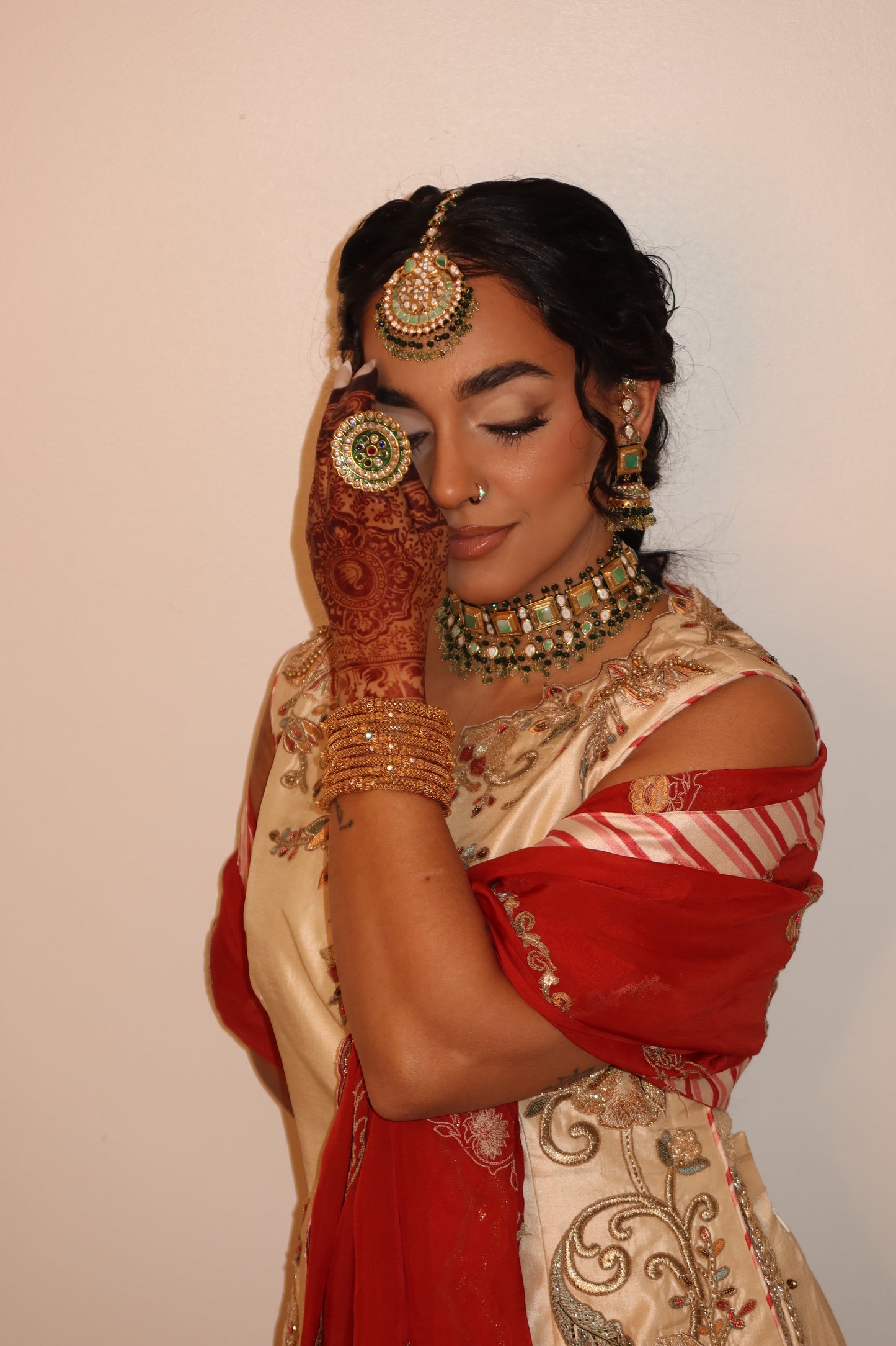 Padmini Tussar Lehenga Set