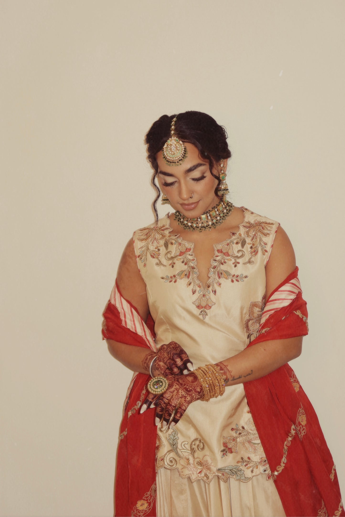 Padmini Tussar Lehenga Set
