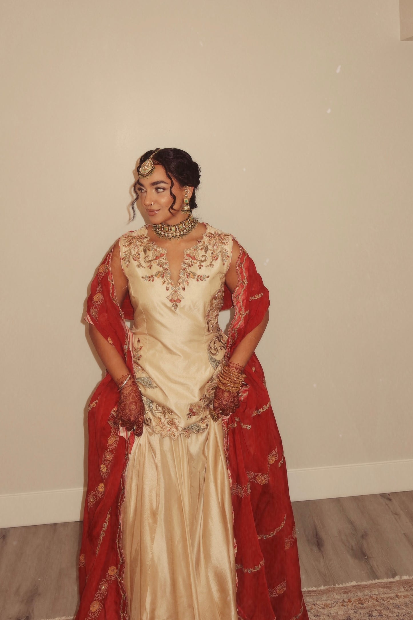 Padmini Tussar Lehenga Set