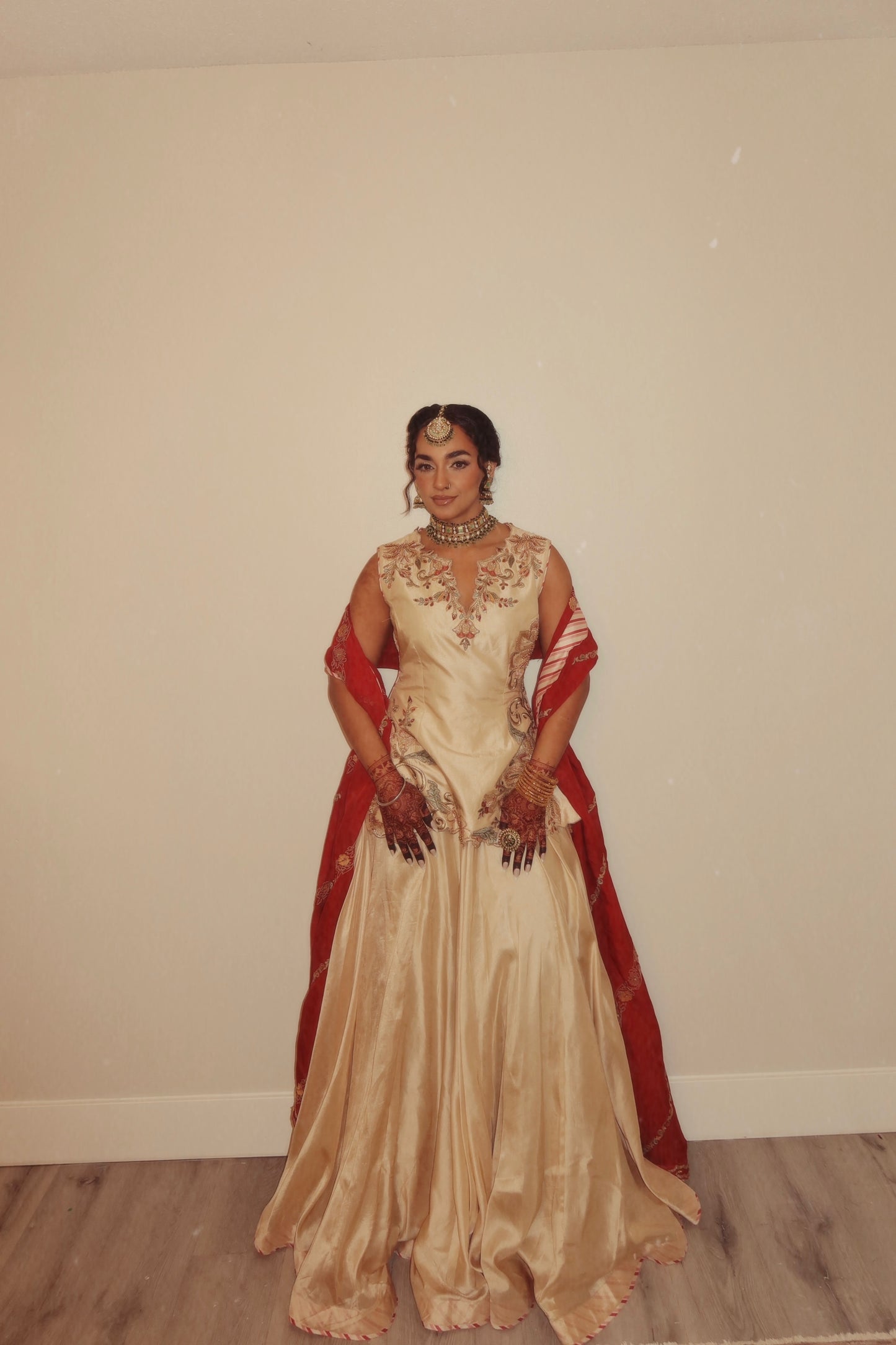 Padmini Tussar Lehenga Set