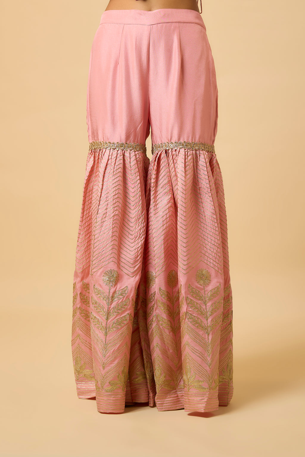 Bala -Kurta, Pant and Dupatta - Salmon Pink