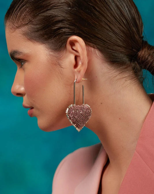 Heart Lock Earrings