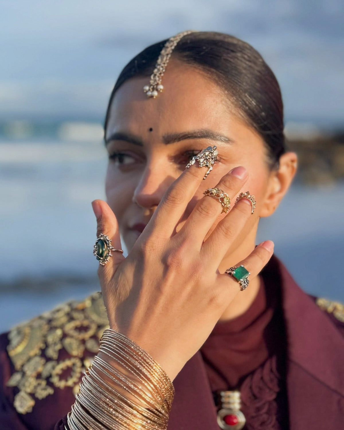 Chand Saaj Ring Stack (Set of 4)